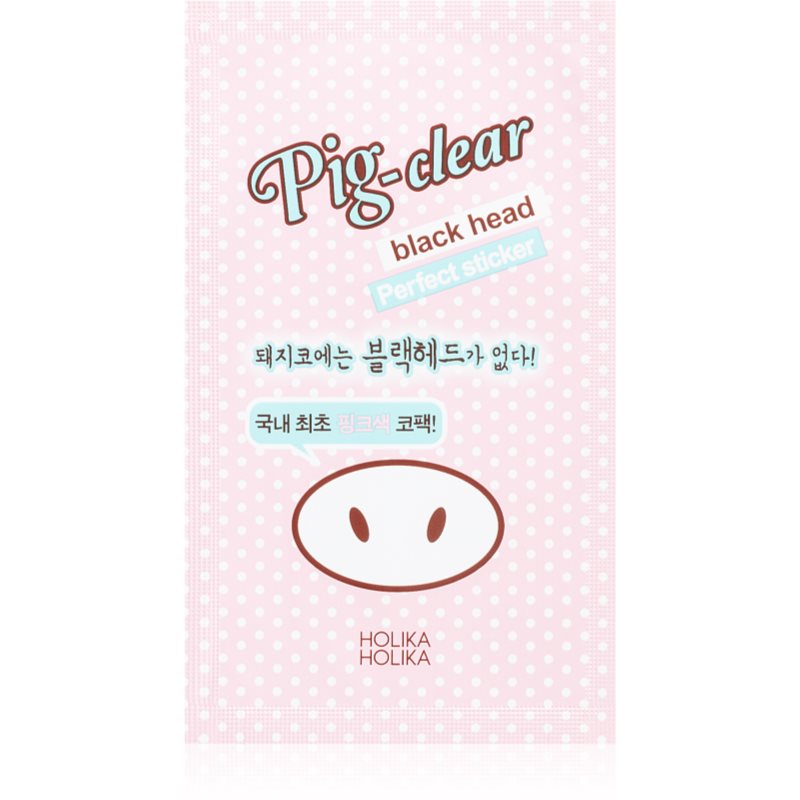 Holika Holika Pig Nose Perfect sticker tiras limpia poros para la nariz