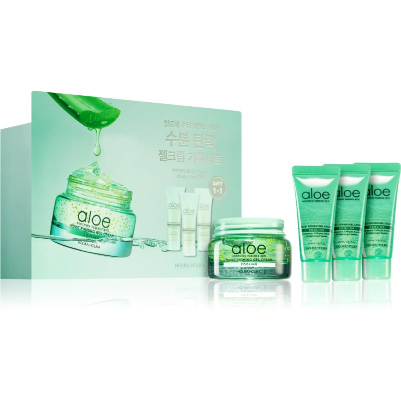Holika Holika Aloe Soothing Essence conjunto de cosméticos para hidratar a pele
