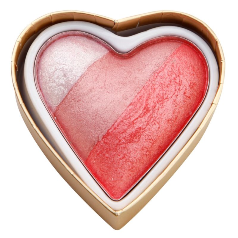 I Heart Revolution Blushing Hearts Puder-Rouge Farbton Bursting With love 10 g