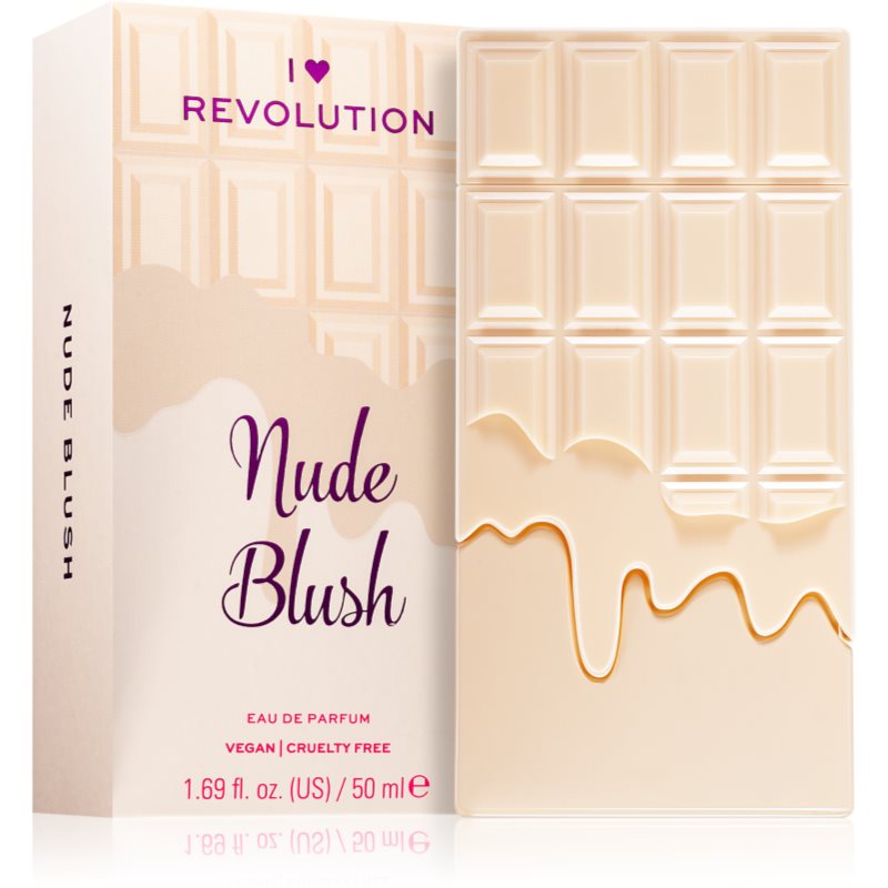 I Heart Revolution Nude Blush Eau de Parfum para mulheres 50 ml
