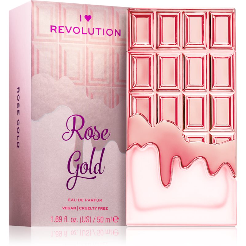 I Heart Revolution Rose Gold Eau de Parfum para mulheres 50 ml