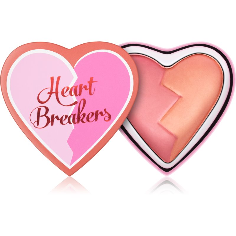 I Heart Revolution Heartbreakers blush com efeito matificante tom Inspiring 10 g