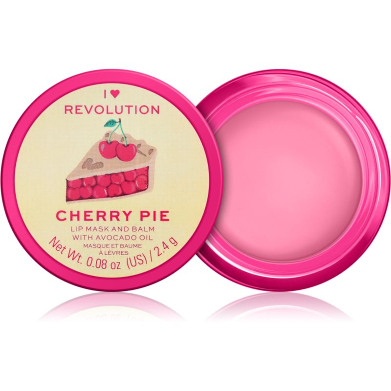 I Heart Revolution Lip Mask mascarilla hidratante para los labios sabor  Cherry Pie 2,4 g