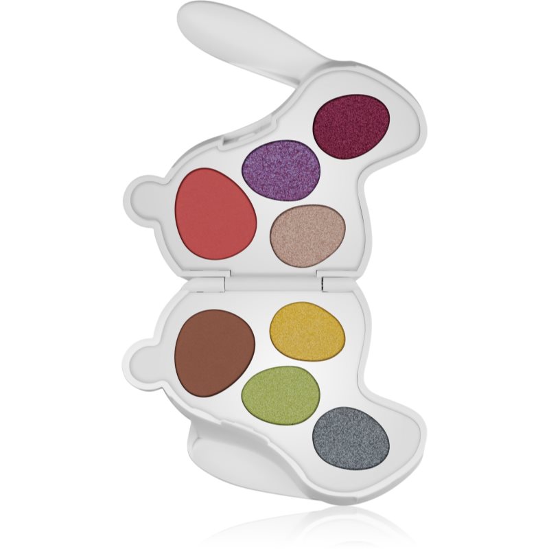 I Heart Revolution Bunny paleta de sombras de ojos tono Fluffy 1,4 g