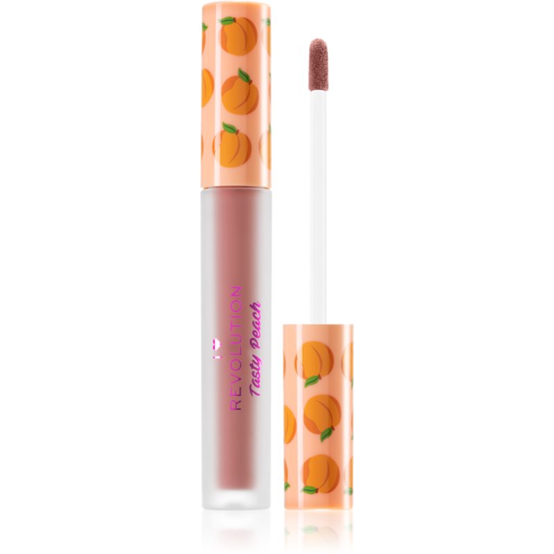 I Heart Revolution Tasty Peach flüssiger Lippenstift Farbton Nectarine 2 g