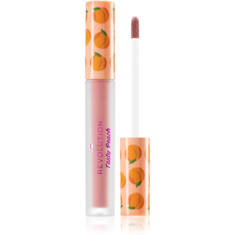 I Heart Revolution Tasty Peach flüssiger Lippenstift Farbton Apricot 2 g