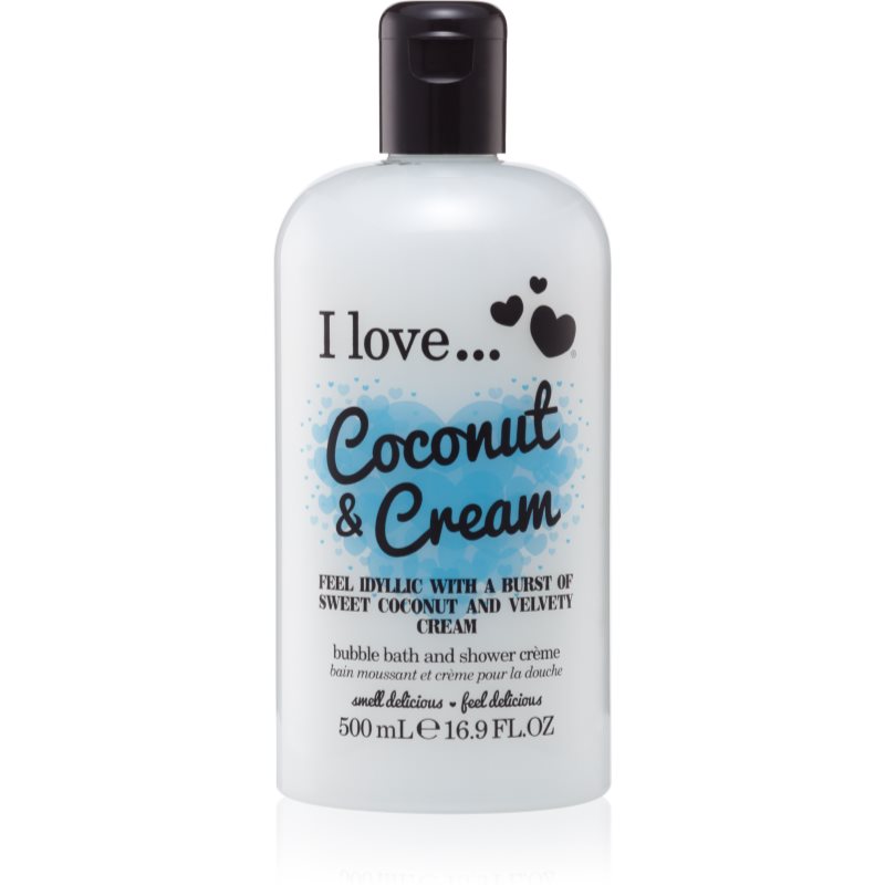 I love... Coconut & Cream Gel-Öl für Bad und Dusche 500 ml