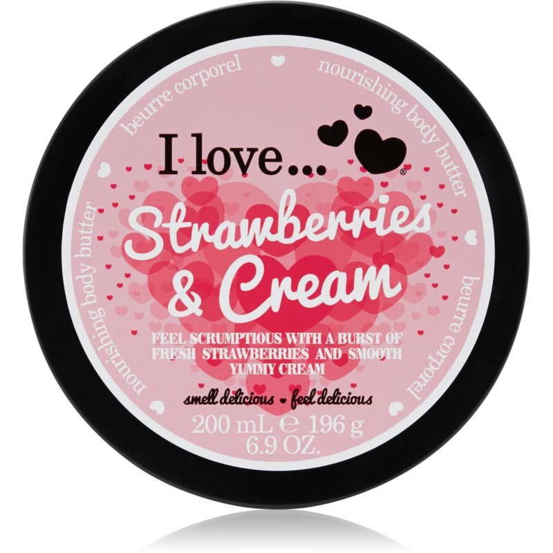 I love... Strawberries & Cream Körperbutter 200 ml