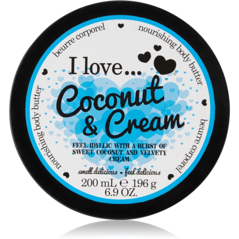 I love... Coconut & Cream масло за тяло 200 мл.