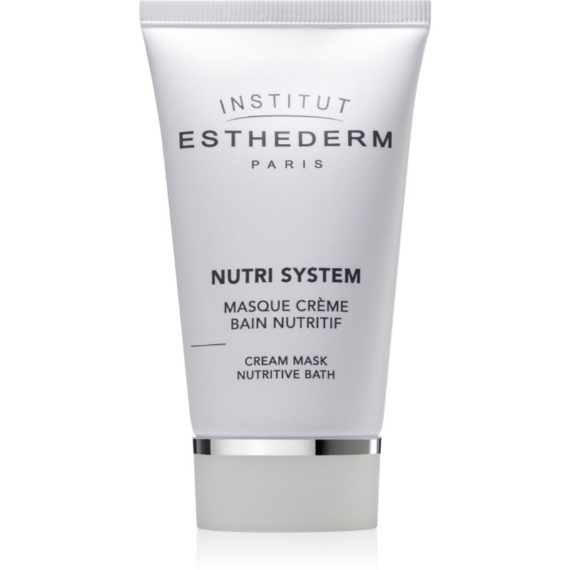 Institut Esthederm Nutri System Cream Mask Nutritive Bath mascarilla nutritiva textura crema con efecto rejuvenecedor 75 ml
