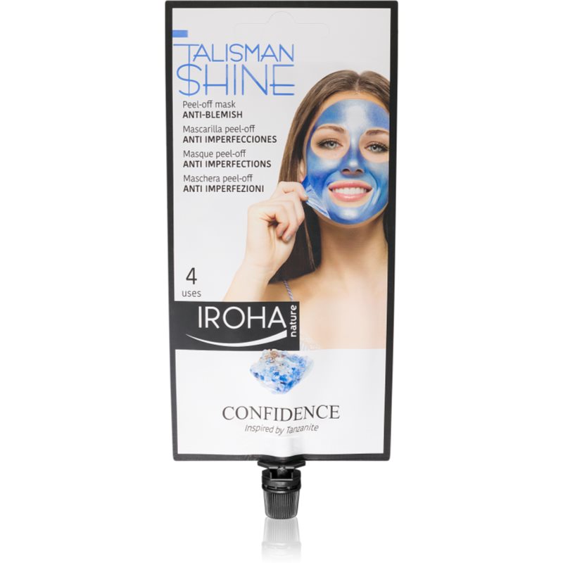 Iroha Talisman Shine Confidence Peel-Off-Maske gegen die Unvollkommenheiten der Haut 25 ml