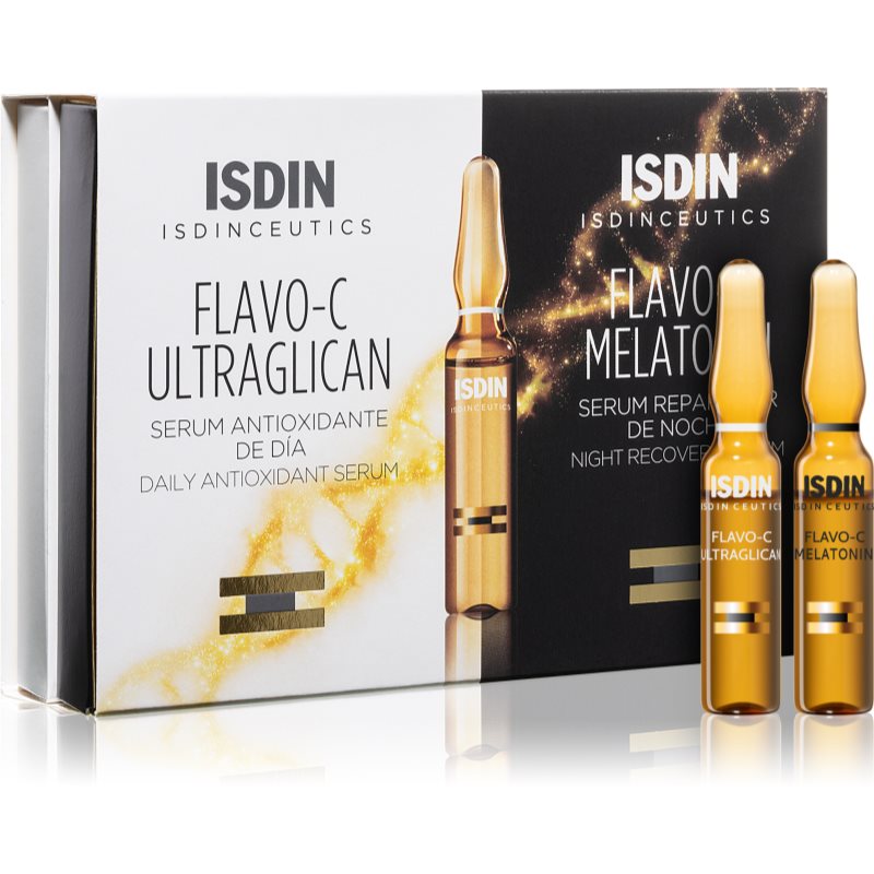 ISDIN Isdinceutics Flavo-C Gesichtsserum tagsüber und nachts 20 x 2 ml