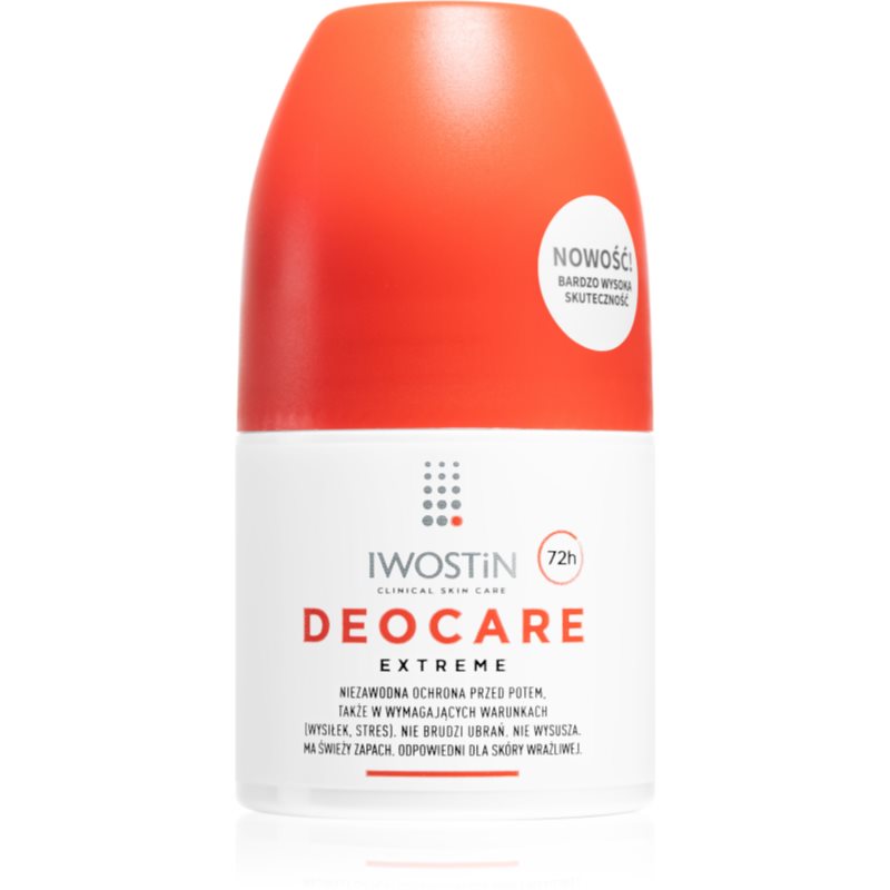 Iwostin Deocare Extreme Antitranspirant Deoroller 72h 50 ml