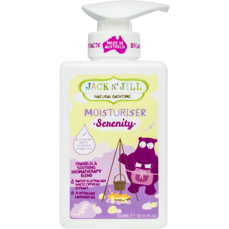 Jack N’ Jill Serenity leche corporal nutritiva para niños 300 ml