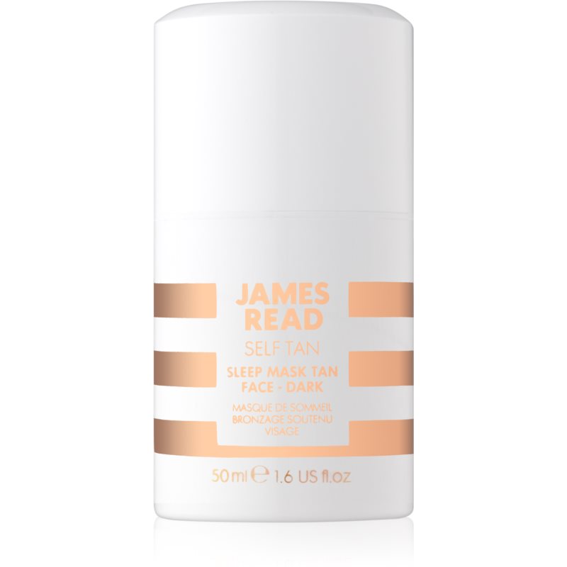James Read Self Tan Selbstbräunende Gesichtsmaske für die Nacht Medium/Dark 50 ml