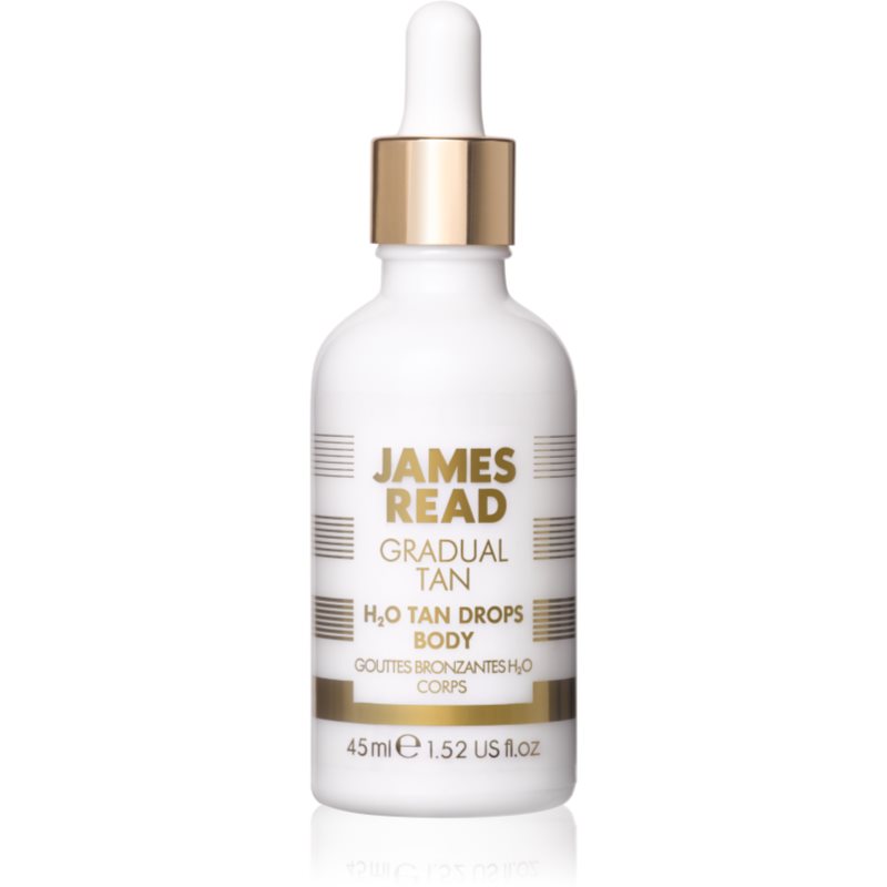 James Read Gradual Tan H2O Tan Drops Selbstbräuner - Tropfen für den Körper Farbton Light/Medium 45 ml