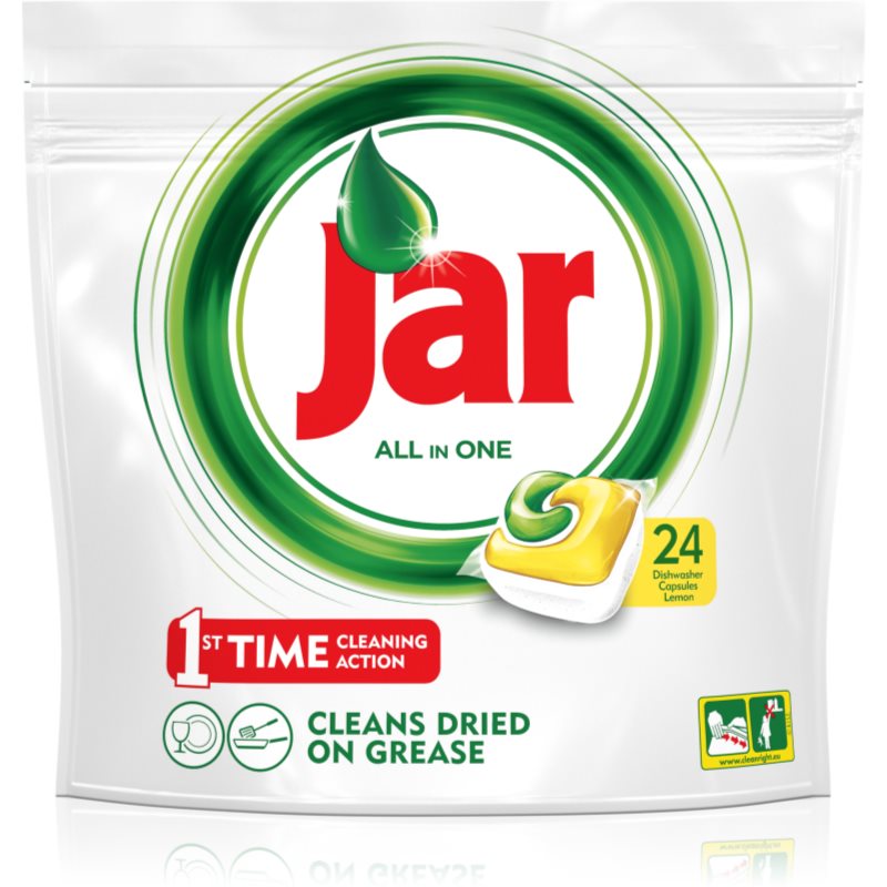 Jar All in One cápsulas para lavavajillas 24 ud