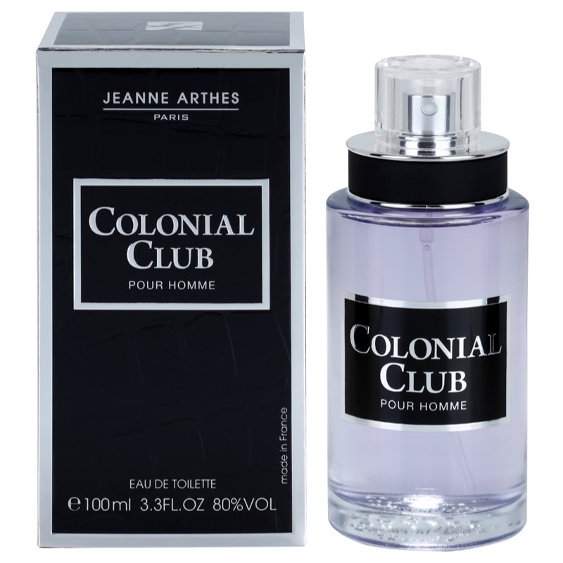 Jeanne Arthes Colonial Club Eau de Toilette para hombre 100 ml