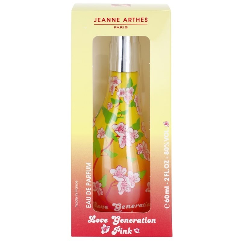 Jeanne Arthes Love Generation Pink Eau de Parfum para mujer 60 ml