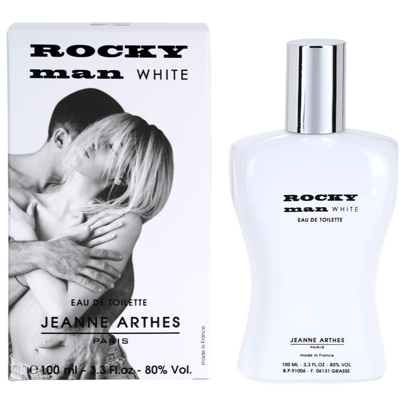 Jeanne Arthes Rocky Man White Eau de Toilette para hombre 100 ml