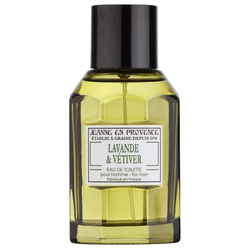 Jeanne en Provence Lavander & Vétiver Eau de Toilette für Herren 100 ml