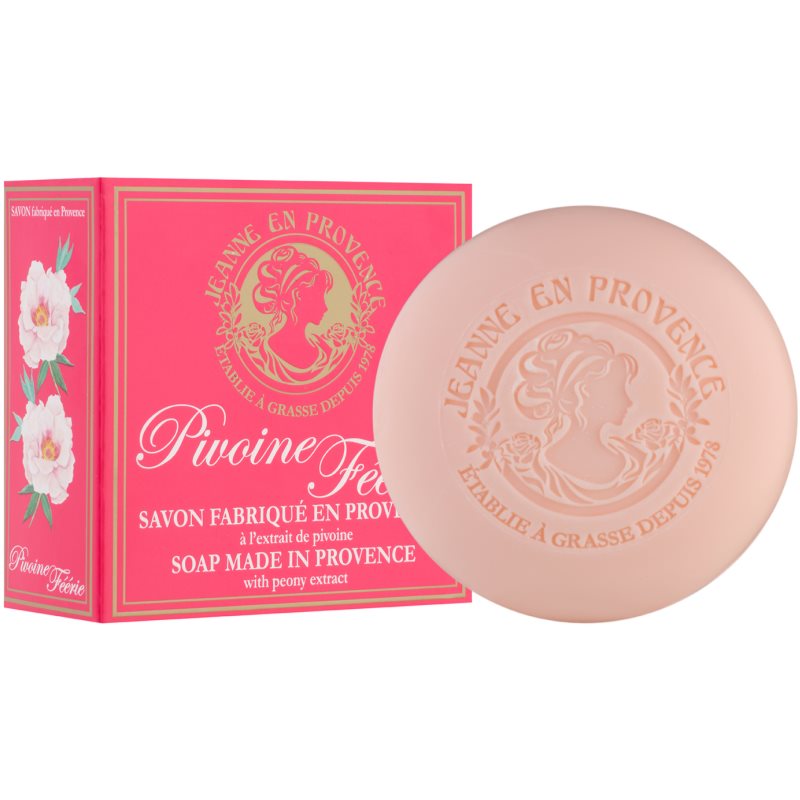 Jeanne en Provence Pivoine Féerie parfümierte seife  für Damen 100 g