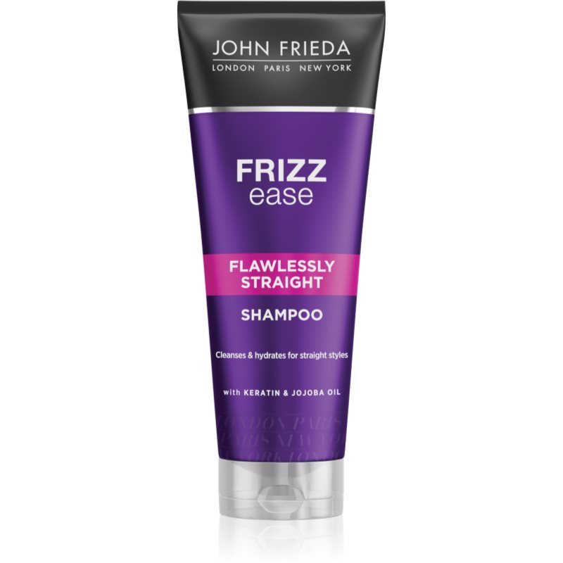 John Frieda Frizz Ease Flawlessly Straight Shampoo zum Glätten und für die Feuchtigkeitsversorgung der Haare 250 ml