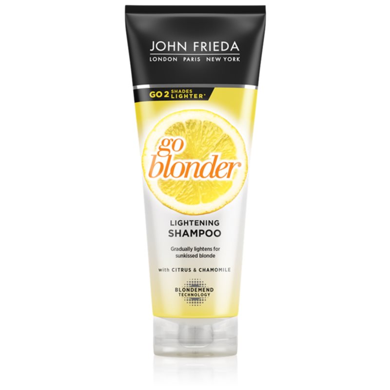 John Frieda Sheer Blonde Go Blonder Aufhellendes Shampoo für blonde Haare 250 ml