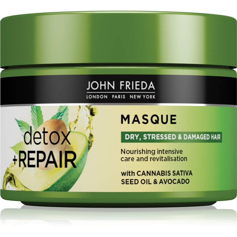 John Frieda Detox & Repair Detox-Maske für beschädigtes Haar 250 ml