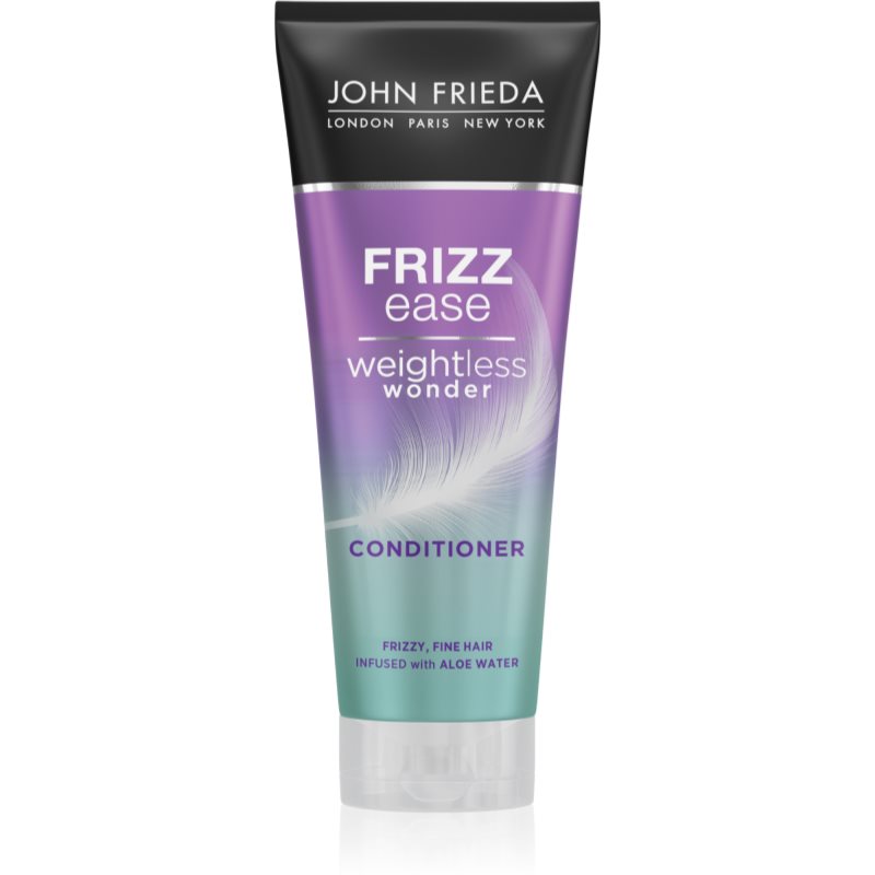 John Frieda Frizz Ease Weightless Wonder glättender Conditioner für unnachgiebige und strapaziertes Haar 250 ml