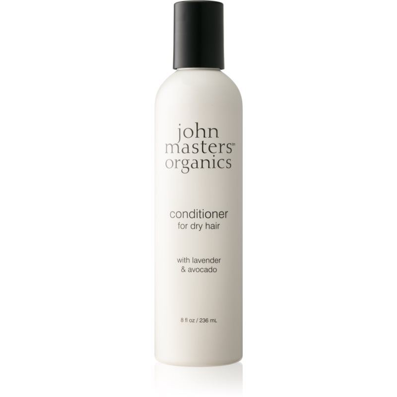John Masters Organics Lavender & Avocado acondicionador para cabello seco y dañado 236 ml