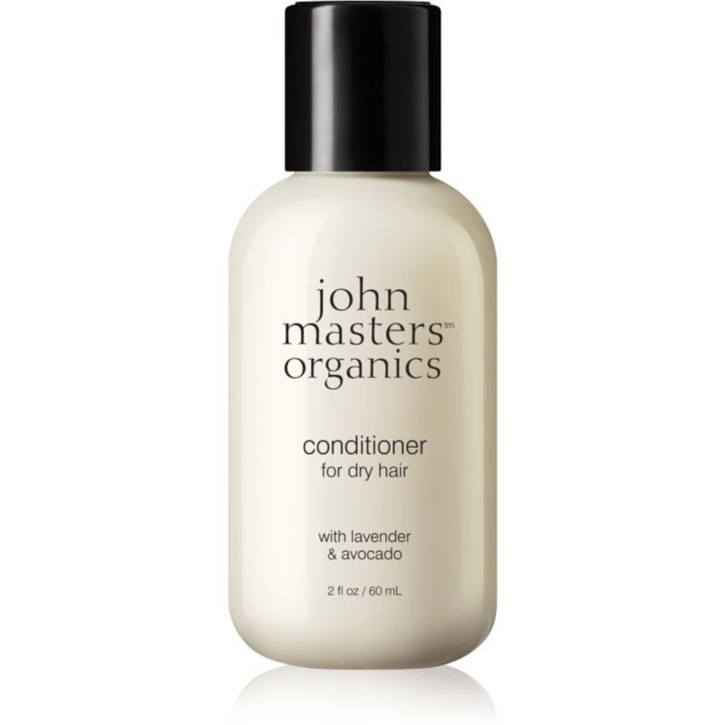 John Masters Organics Lavender & Avocado Conditioner für trockene und beschädigte Haare 60 ml