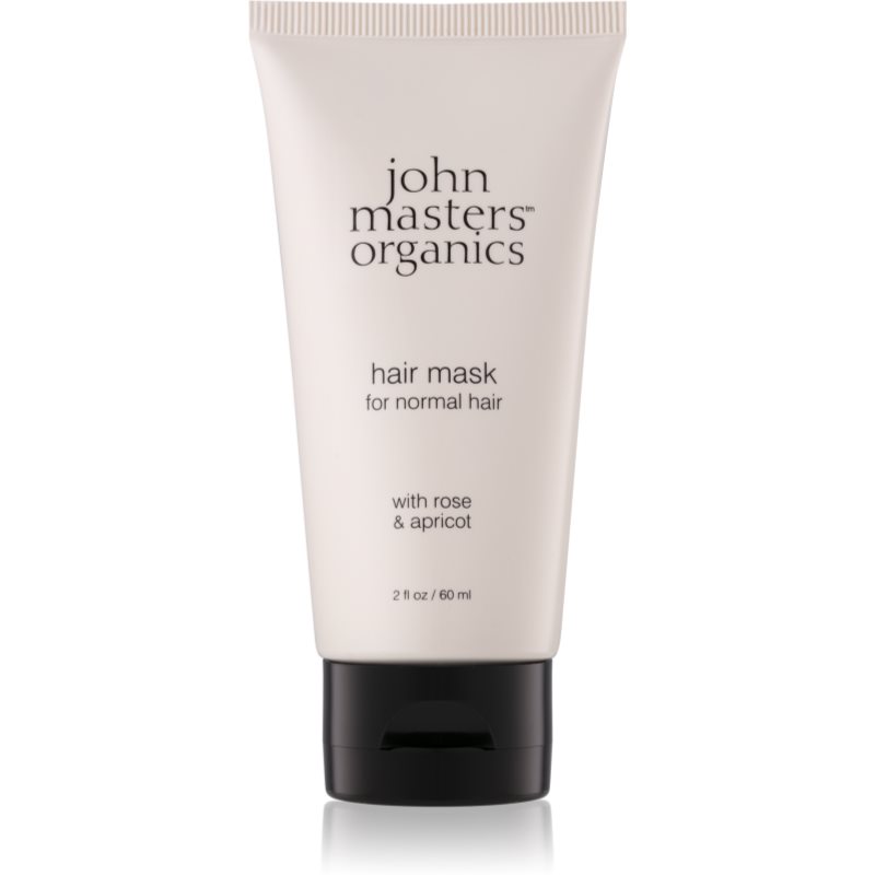 John Masters Organics Rose & Apricot mascarilla para cabello 60 ml