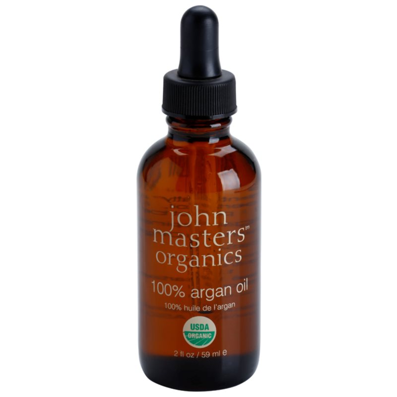 John Masters Organics 100% Argan Oil aceite regenerador para rostro, cuerpo y cabello 59 ml