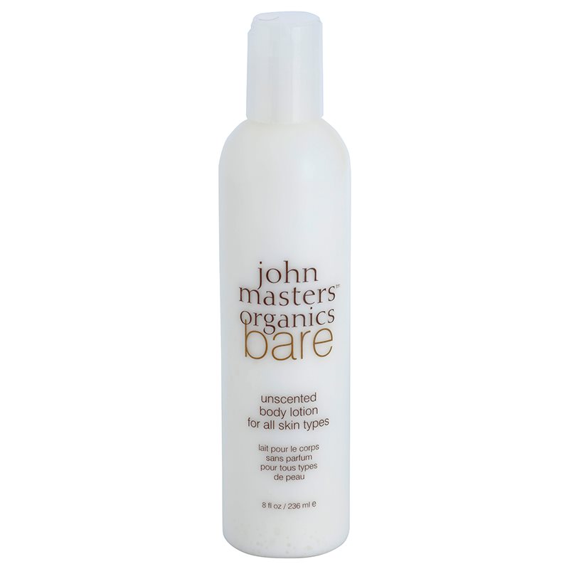 John Masters Organics Bare Bodylotion Nicht parfümiert 236 ml