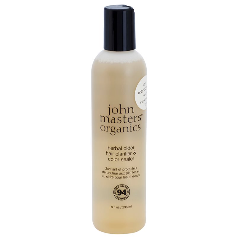 John Masters Organics Herbal Cider reinigende Haarpflege für die Fixation von Haarfarbe 236 ml