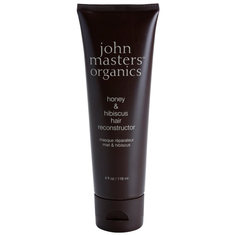 John Masters Organics Honey & Hibiscus erneuernde Maske zur Stärkung der Haare 118 ml