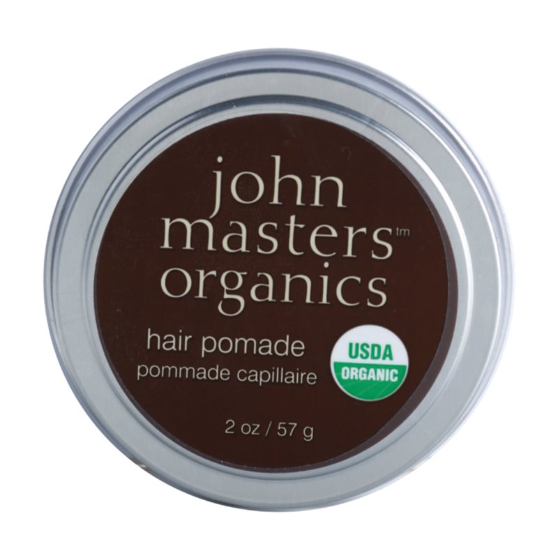 John Masters Organics Hair Pomade die Pomade zum glätten und nähren von trockenen und widerspenstigen Haaren 57 g