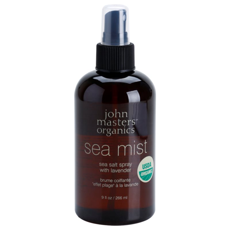 John Masters Organics Sea Mist sal marina con lavanda en spray  para cabello 266 ml