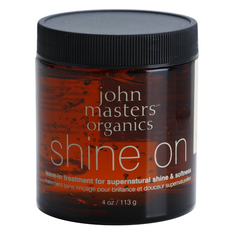 John Masters Organics Shine On Styling-Gel für glatte und glänzende Haare 113 g