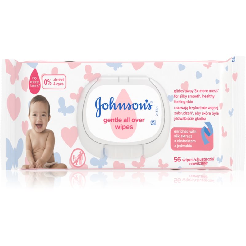 

Johnson's Baby Diapering вологі серветки