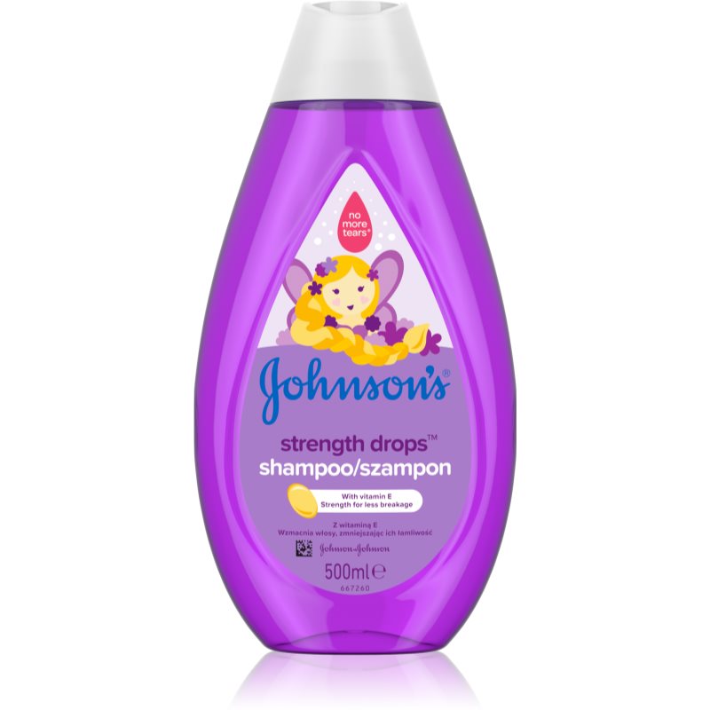 Johnson's Baby Strenght Drops подсилващ шампоан за деца 500 мл.
