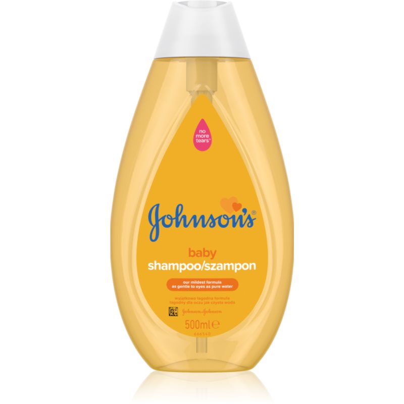 Johnson's® Wash and Bath champú suave para niños 500 ml