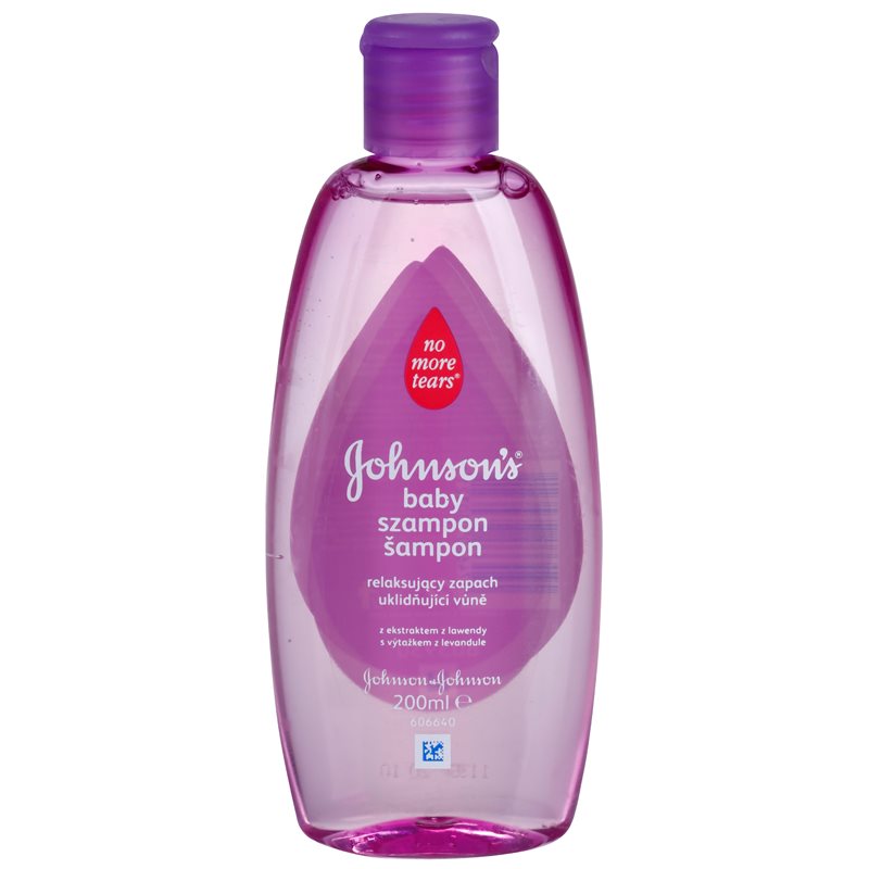 

Johnson's Baby Wash and Bath заспокоюючий шампунь з лавандою