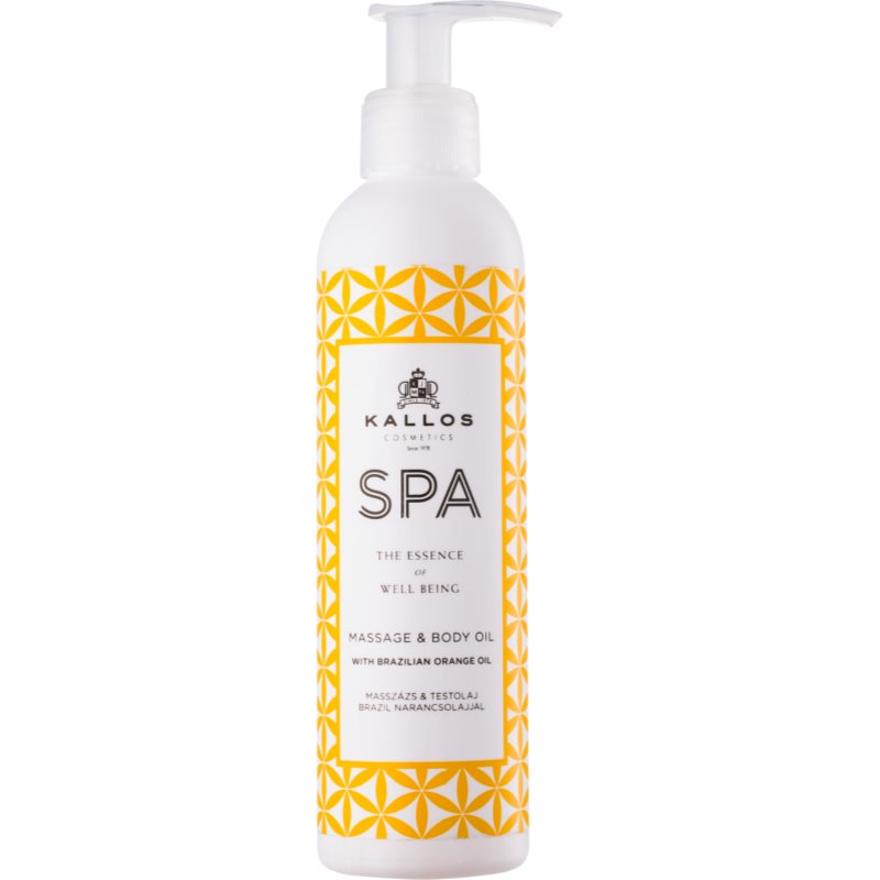 Kallos Spa masážní olej 200 ml