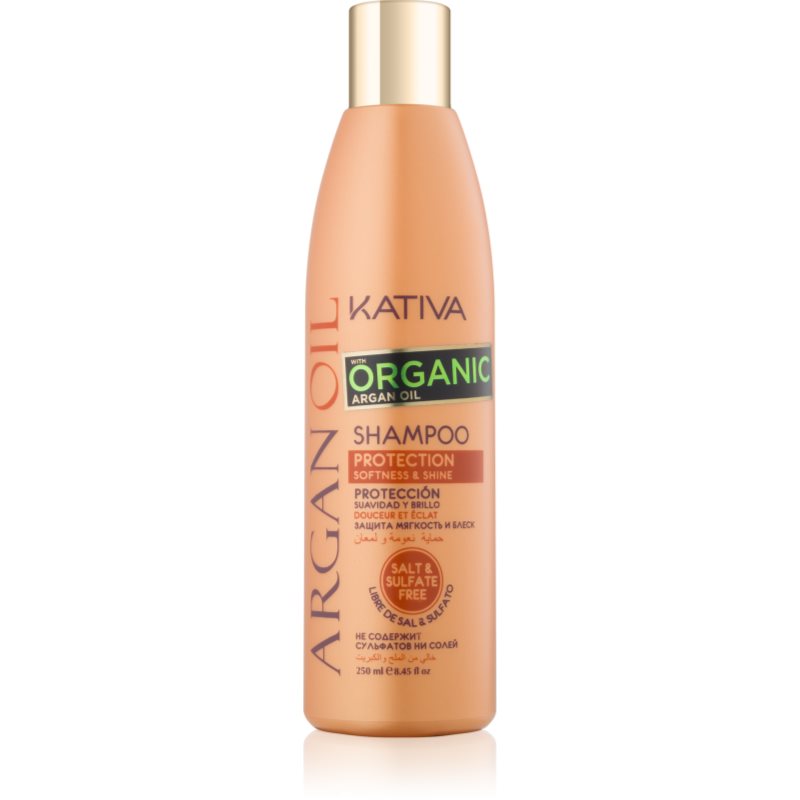 

Kativa Argan Oil поживний шампунь для блиску та шовковистості волосся