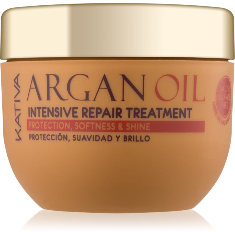 

Kativa Argan Oil інтенсивний відновлюючий догляд для блиску та шовковистості волосся