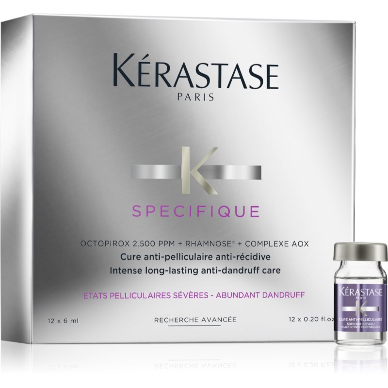 Kérastase Specifique 4týdenní intenzivní kúra proti lupům 12 x 6 ml