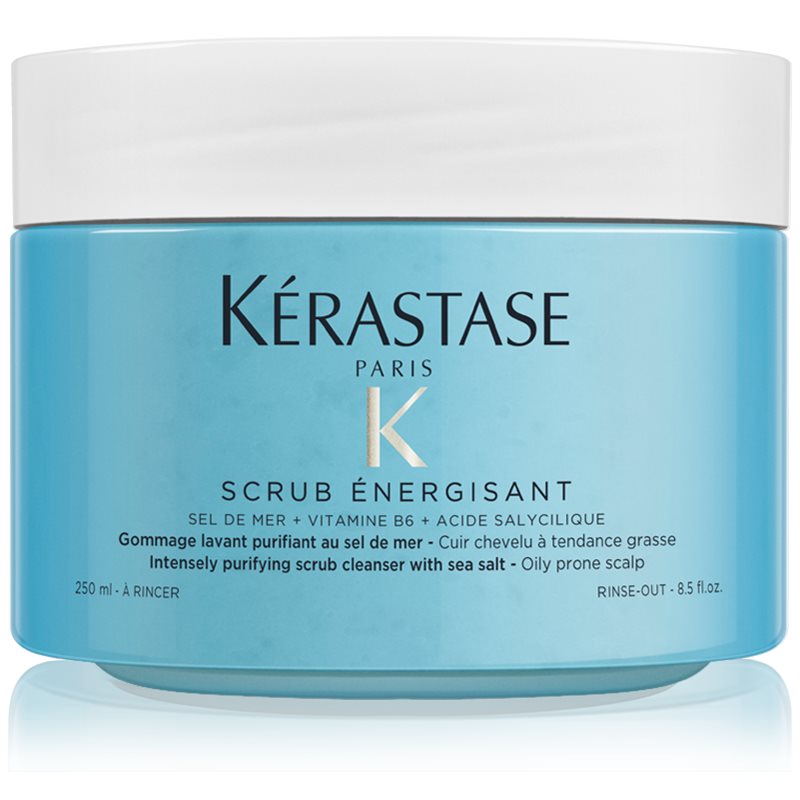 Kérastase Fusio Énergisant čisticí peeling pro mastnou pokožku hlavy 250 ml