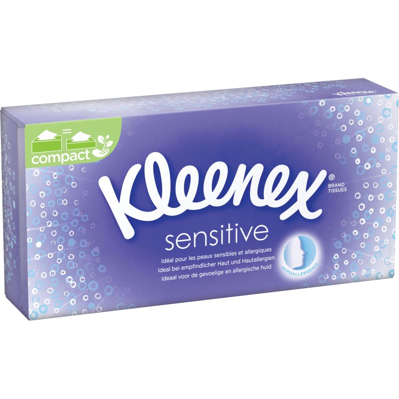 Kleenex Sensitive хартиени кърпички 72 бр.